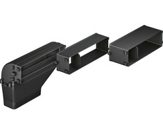 Orkaitė Siemens Siemens HZ381401, Cooker hood exhaust air set, Juodas, 1.46 kg, 590 mm, 765 mm, 160 mm