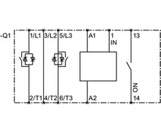 Siemens Softstart 3-fazowy 200-480VAC 25A 11kW/400V Uc=24V AC/DC S0 (3RW3026-1BB04)