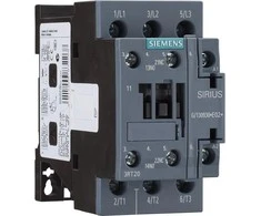 „Siemens“ galios kontaktorius 32A 3P 230V DC 1NO 1NC S0 (3RT2027-1AP00)