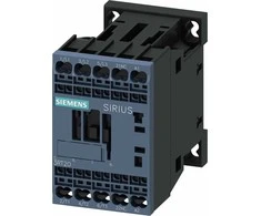 „Siemens“ galios kontaktorius AC-3 4 kW/400V 1R 230V AC 50/60Hz „dydis S00“ spyruoklinis gnybtas 3RT2016-2AP02
