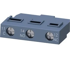 „Siemens“ pagalbinis kontaktas 1P, montuojamas priekyje S00/0 (3RV2901-1D)