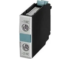 Siemens SIRIUS pagalbinis kontaktorius 3RH1921-1CA10 1 normaliai atviras pagalbinio jungiklio blokas 1 polius (3RH1921-1CA10)