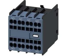 „Siemens“ pagalbinis kontaktas 2NO 2NC, montuojamas priekyje (3RH2911-2FA22)
