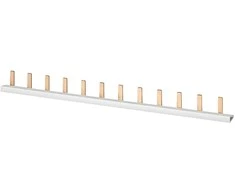 Siemens Šukinės jungties šyna, 10 mm, vienos fazės, ilgis 214 mm, 5ST3732