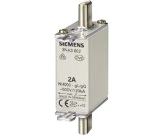 Siemens Saugiklis NH000 gG 40A 500 V kintamoji / 250 V nuolatinė srovė 3NA3817