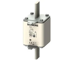 Siemens NH saugiklis 250A 500V gG klasė, standartinė versija, neizoliuoti atšakos, 3 dydis, 3NA3344