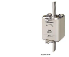 Siemens Lydusis įdėklas NH 500A 500V gG klasė standartinė versija neizoliuoti kontaktai dydis 3 3NA3365