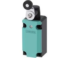 Siemens 3SE5112-0BH01 Ribinis jungiklis 1NO 1NC šliaužiantis metalas 40mm svirties svirtis 19mm plastikas IP67 SIRIUS 3SE5112-0BH01