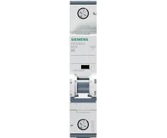 Siemens 5SY6106-6 Automatinis jungiklis 1P B 6A 230V 6kA SENTRON 5SY6106-6