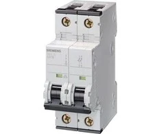 „Siemens“ automatinis jungiklis 2P C 2A 6kA AC (5SY6202-7)