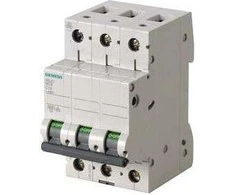 Siemens Jungiklis 3P B 10A 6kA AC / DC (5SL63106)