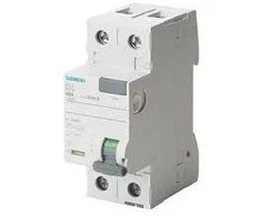 Siemens 5SV3312-6 Liekamosios srovės grandinės pertraukiklis SENTRON 2P 25A 30mA Type A 5SV3312-6