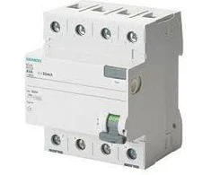 Siemens 5SV4344-0 RCD 4P 40A 0.03A Tipas AC 30mA 400V SENTRON 5SV4344-0