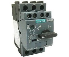 „Siemens“ variklio grandinės pertraukiklis 3P 2,2 kW 4-6,3 A 1Z 1R S00 (3RV2011-1GA15)