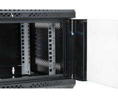 „NetRack“ spintelė, prie sienos montuojama serverio spintelė, RACK 19 4U, 400 mm, ECO-Line*, juoda