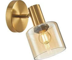 Italux Sieninis šviestuvas Santia WL-65342-1 BRO+AMBER
