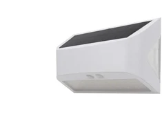 Sieninis šviestuvas Kinkiet Ecolight Balta Lampa Solarna Elewacyjna 6W 4000K SOE-10