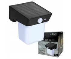 Sieninis šviestuvas Ecolight ECO-LIGHT Saulės energijos fasado šviestuvas LED SOE-8 EC20741 Sodo tvirtas