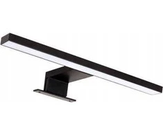 IDEUS Struhm Roxana 04468 sieninis šviestuvas vonios kambario sieninis šviestuvas galerija virš veidrodžio spindulio IP44 1x5W LED 4100K juoda/balta