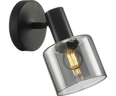 Italux Sieninis šviestuvas Santia WL-65342-1 BK+SG