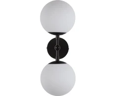 Sieninis šviestuvas Kinkiet Light Prestige Lampa ścienna DORADO LP-002/2W BK Light Prestige loftowy kinkiet juoda