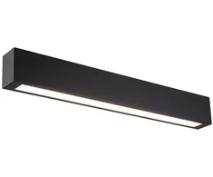 Sieninis šviestuvas Kinkiet Light Prestige Łazienkowy LED IBROS Juodas 9 W CCT GS-LWA-9W