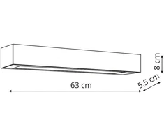 Sieninis šviestuvas Kinkiet Light Prestige Łazienkowy LED IBROS Juodas 9 W CCT GS-LWA-9W