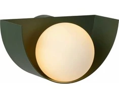 Lucide sieninis šviestuvas Paruoštas LED sieninis šviestuvas valgomajam žalias Lucide BENNI 45201/01/33