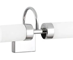 Sieninis šviestuvas „Rabalux Betty 5714“ chromuotas LED sieninis vonios kambario šviestuvas