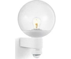 Steinel Sieninis šviestuvas 60W L 400S su jutikliu baltas (ST611118) -