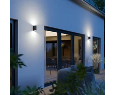 Steinel Sieninis šviestuvas, lauko šviestuvas be jutiklio L940 S PIR, su Bluetooth 14.5W 2xGU-10 3000K, 1240lm IP44 IK03 230V antracitas / aliuminis, plastikas
