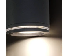 Sieninis šviestuvas Steinel Fasadinis šviestuvas be jutiklio L940 S PIR 14.5W 2xGU-10 3000K 1240lm IP44 IK03 230V antracito / aliuminio / plastiko
