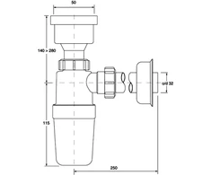 Sifonas McAlpine 5 / 4 HC2P