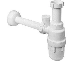 Sifonas McAlpine butelis 5 / 4 "DN32 su balta aeracija (5130PF)
