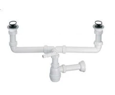 Sifonas McAlpine Dvigubas 1,5 "Butelis Sifonas (CDBAWT-P)