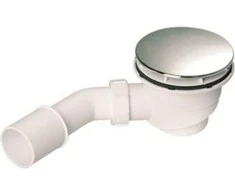 Sifonas McAlpine Pastlokinis sifonas su 90mm chromo dangteliu (HC27-CPN-PB)