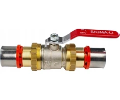 SiGMA-Li MZKM25 MO/PX rutulinis vožtuvas FI25 PEX SIGMA-LI // PX-S.MZKM25
