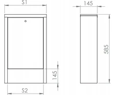 „SiGMA-Li SZPMS-5“ PLAUKIAMA SPINTELĖ SU dangteliu IR VIETA VALDYMUI 12 GRANDINIŲ P X A X S 832X730(IŠORINĖ) 790X730(VIDINĖ) X120 // TG.SZPMS-5