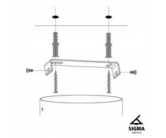Pakabinamas šviestuvas Lampa wisząca Sigma Perla 33607 lampa wisząca zwis balta kule ball 5x12W G9 balta/smėlio sp.