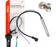 Automobilio antenos signalo stiprintuvas-separatorius ISO AMIO-04131