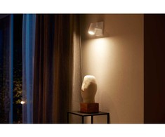 Signify Philips Hue Baltas &amp; Color Ambiance Argenta lubinis šviestuvas baltas • 1 taškas