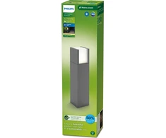 Signify Philips Outdoor A-Label Apšvietimo stulpas UE 3.8W 27K antracitas