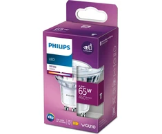 Signify Philips LED classic Lampe 65W GU10 Warmweiß 460lm Sidabrinė 1er P
