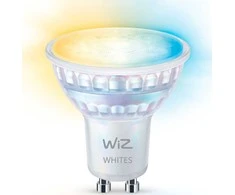 Signify WiZ Baltas GU10 Tunable 60W Glas Einerpack