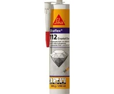 Sika SIKAFLEX-112 krištolinio skaidrumo hermetikas 290 ml