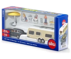 Siku Automobilis su Kempingai PriekabA - 2542