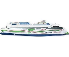 Siku SIKU 1728, Tallink Megastar keltas, 1: 1000, metalas / plastikas, baltas / mėlynas / žalias, universalus