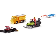 Žaislinis žiemos transporto priemonių rinkinys siku super