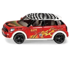 SIKU Super - Ribotas leidimas 100 metų Sieper - Mini Countryman Race raudonas