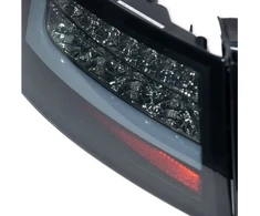 Silbak Rinkinys Lamp Tylnych LED Juodas Smoke AUDI A5 przed liftem 2007-2009
